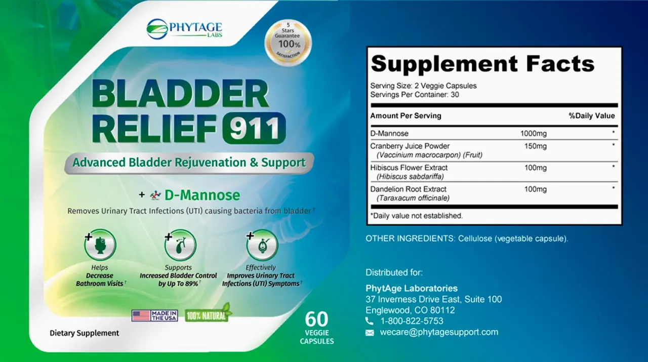 bladder-relief-911-label
